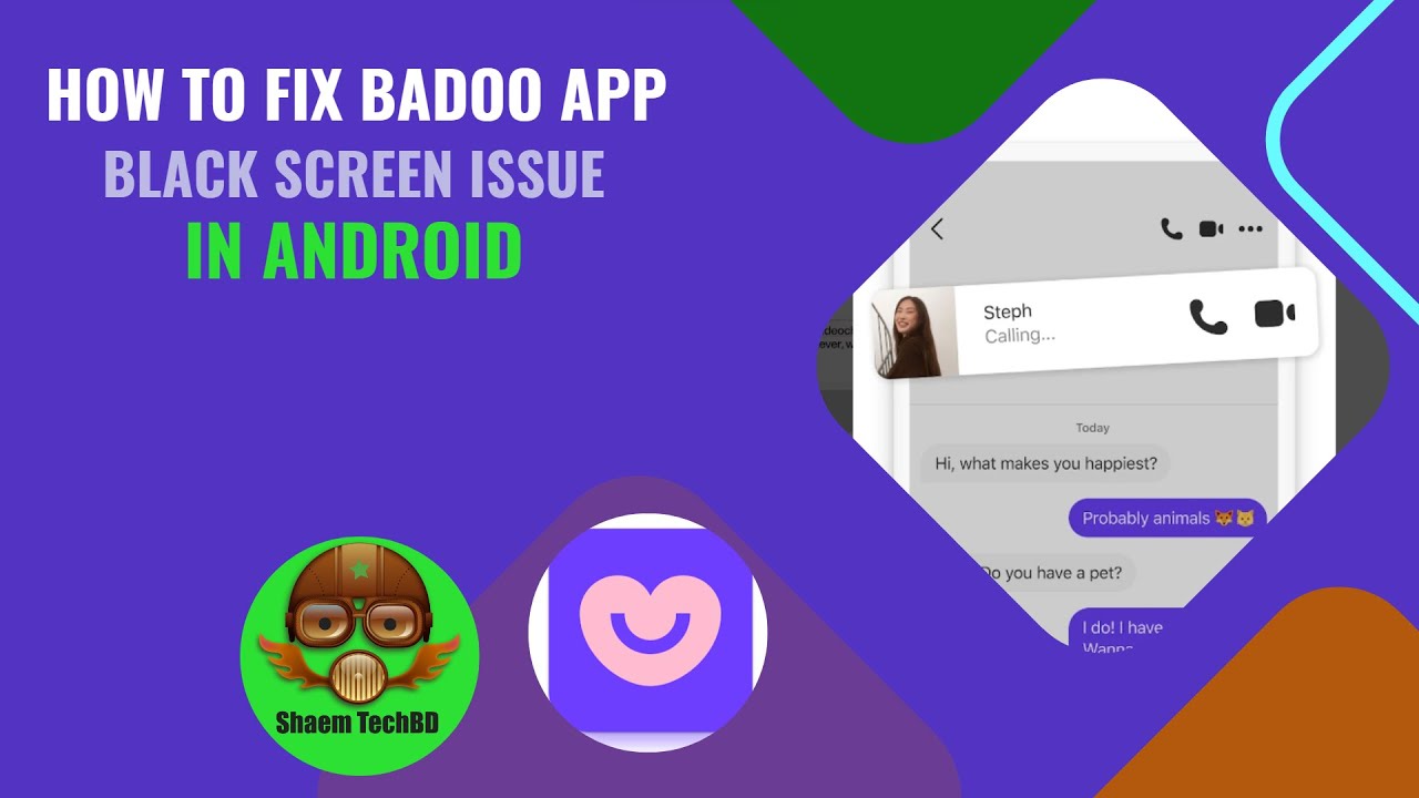 How to Fix Badoo App Black Screen Issue in Android After New Updates