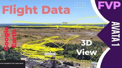 DJI Avata issue and import the Flight Data into Google Earth for 3D View