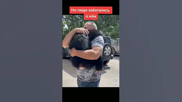 Обезьяна обрадовалась | Узнала людей воспитавших ее