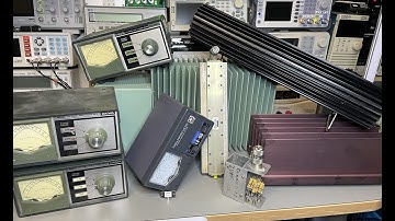 TA-0323: SWR - Dummy loads on Different Frequencies - Daiwa Bird Kenwood