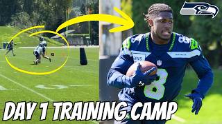 The Seattle Seahawks Training Camp DAY 1 Is HERE...