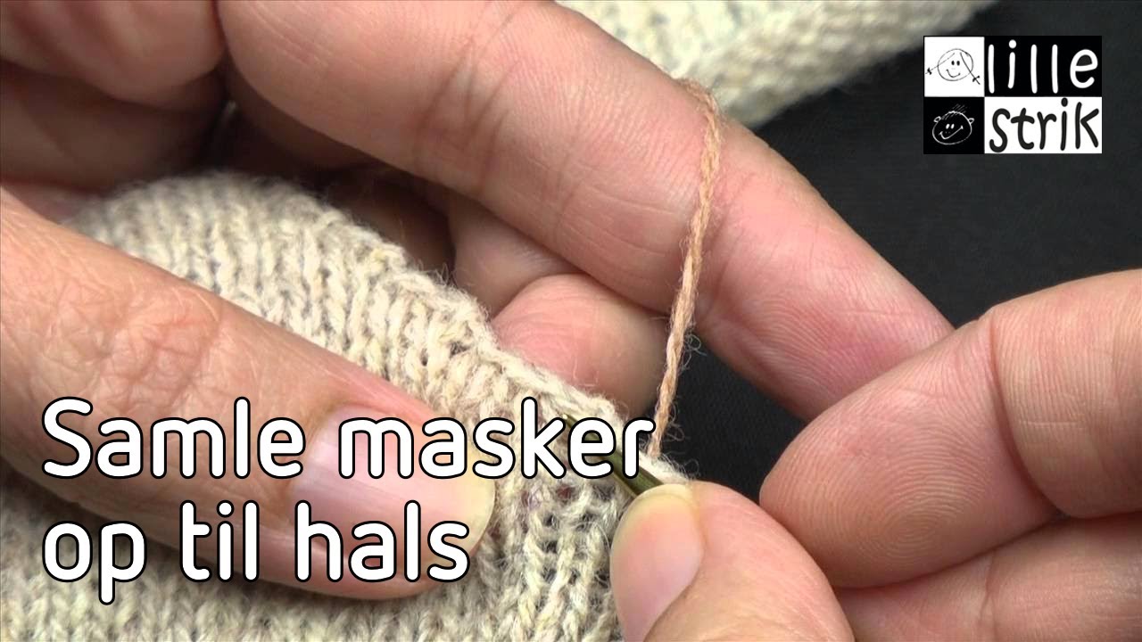 Pick up stitches for neck Assembly | Knit - YouTube