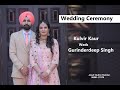 Kulvir kaur weds gurinderdeep singh