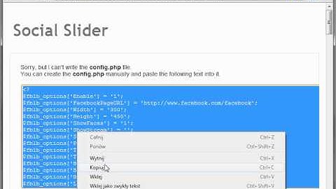 Facebook Likebox/Twitter Slider