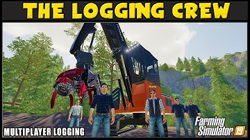 Dual Processors! - Logging Crew 24 - Farming Simulator 2019 - FDR Logging