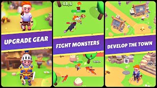 Craft and Battle: Idle Knight (Gameplay Android) screenshot 1