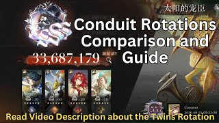 Rotation Comparison and Guide for Full Mineral Conduit (The Twins + Hedone) - Reverse 1999
