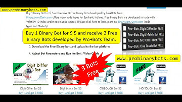 Digit Differ Bot $5 | Pro+Bots Auto Trading Robots | Earn Money Online