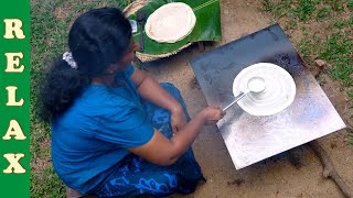 Dosa Recipe from Semolina and Curd ❤ Dosa, Coconut Chutney and Sambar for Dinner in my Village home