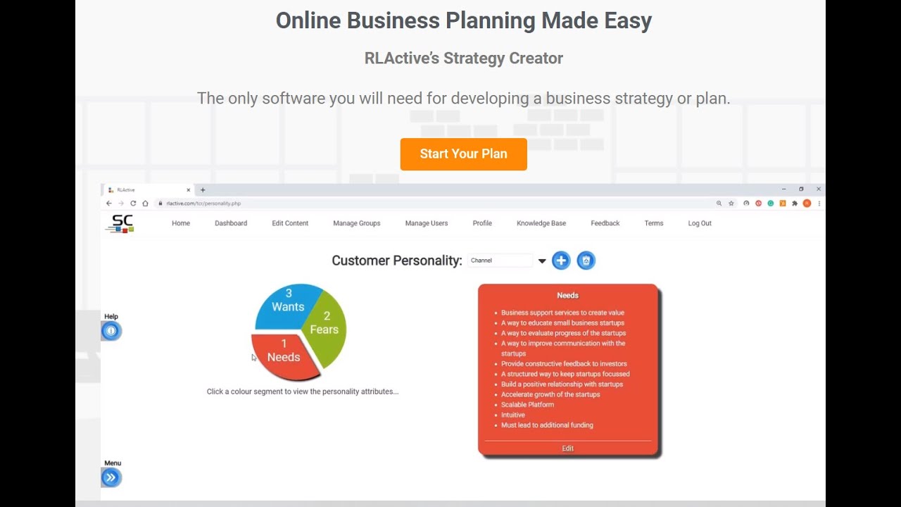 online business plan creator