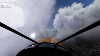 Lightning storms found using a storm APP in Microsoft flight simulator. screenshot 4