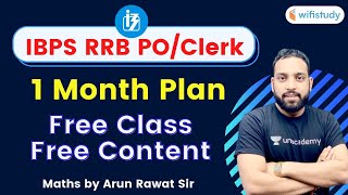 7:45 PM - IBPS RRB PO\/Clerk 2020 | Maths 1 Month Preparation Plan by Arun Rawat