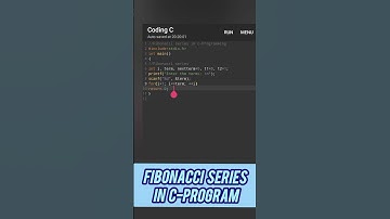 Fibonacci Series in C-Programming #fibonacciseries #cprogramming #beginners