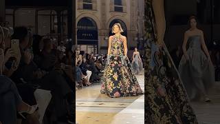 #vittoriaceretti  walks Vogue World: Milano in Valentino archive #runway