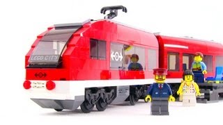 Triumferende sagging inerti LEGO City Passenger Train 7938 review! - YouTube