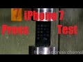 iPhone 7 gets smashed with hydraulic press