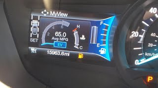2019-2020 Ford Fusion Energi: Using the EV button (viewer request) Fusion Energi Ev Mode And Ecocruise