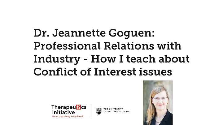 Dr Jeannette Goguen: Professional Relations with I...