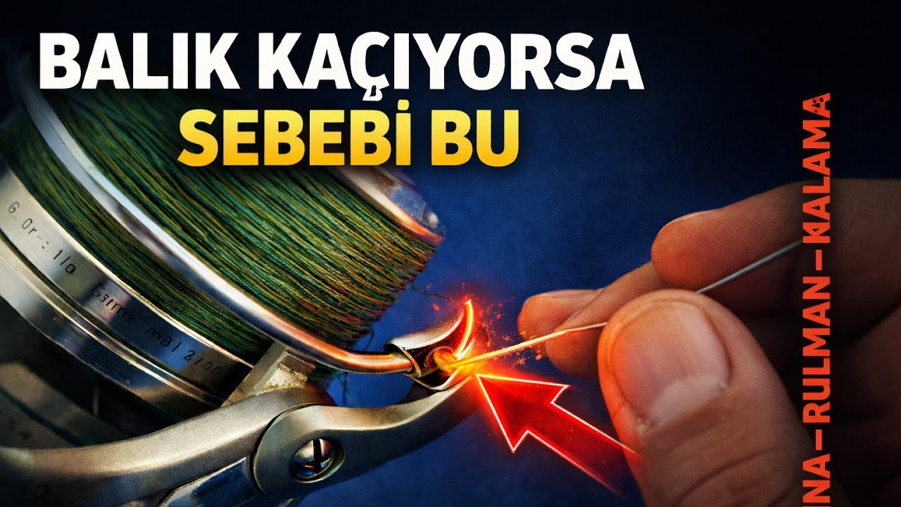 Olta Makinasında Sıyrılmalar, Rulman ve Misina Seçimi Hakkında Bilmeniz Gerekenler