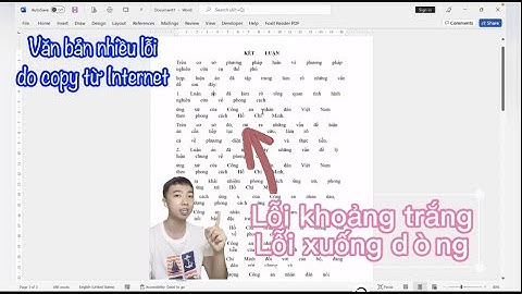 Lỗi nhảy chữ khi copy trong word 2010 năm 2024