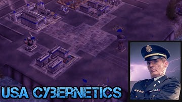 C&C Contra 009 Final Patch 3 Laser Generals Challenge #13 vs USA Cybernetics General [Hard]