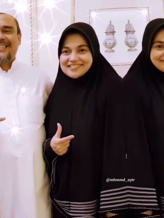 Wahai yang dirindukan tetaplah dalam keadaan baik... 😢 (Habib Rizieq Syihab bersama istri)