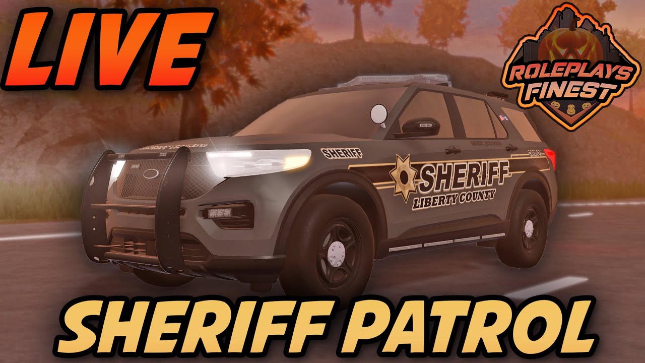 🔴LIVE - Sheriff Woods Storyline S2 LIVE EP29 -Roblox Liberty County ...