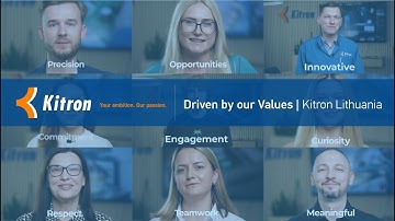 Driven by our Values | Kitron Lithuania