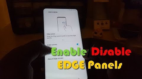 Enable or Disable Quick Menu Tab Galaxy S8 or Note 8