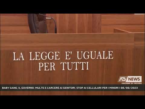 BABY GANG, IL GOVERNO: MULTE E CARCERE AI GENITORI, STOP AI CELLULARI PER I MINORI | 06/09/2023