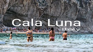 Cala Luna Sardinia walk on the beach/ cala luna walking tour.