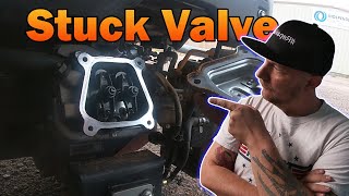 How to Fix a Stuck Valve on a Small Engine