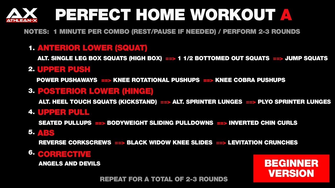 Atlhean X The Perfect Home Workout A
