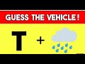 Guess the vehicles from the emojis challenge | Fun time #entertainment #fun#guess #enjoy #games