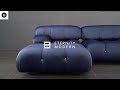 Mario bellini sofa  mid century modern furniture