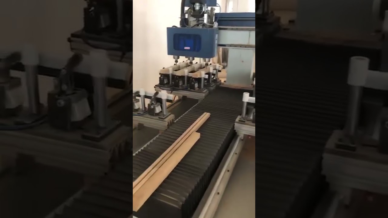CNC wood machine mortising drilling slotting