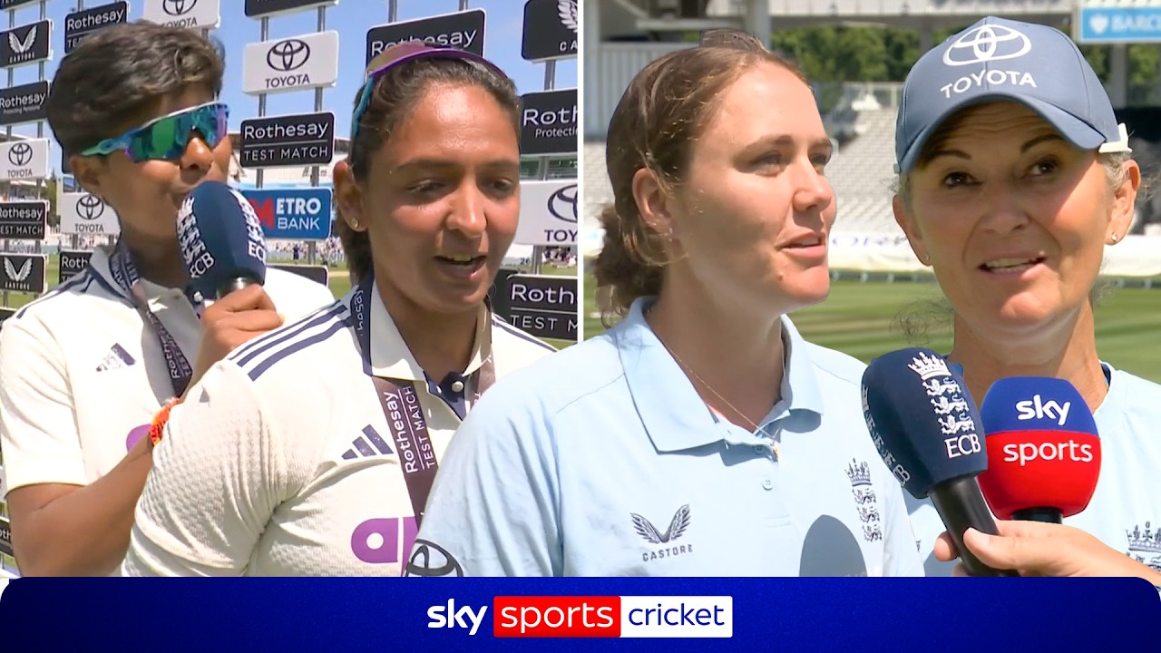 "I wanted my name on that Honours Board" | Gaud, Kaur, Sciver-Brunt & Edwards Test reaction