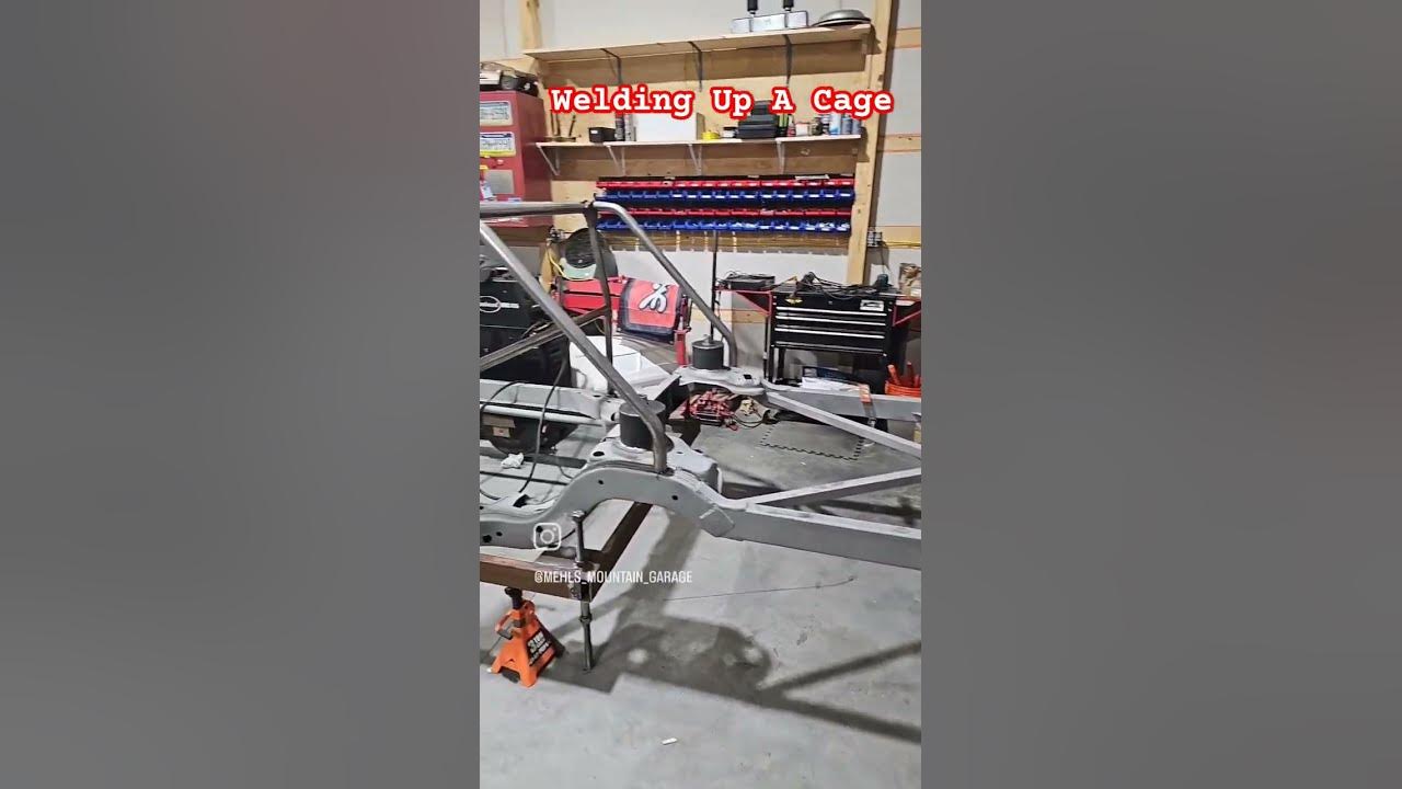 Metric Chassis Dirt Track Cage Fab! metric dirttrackracing 