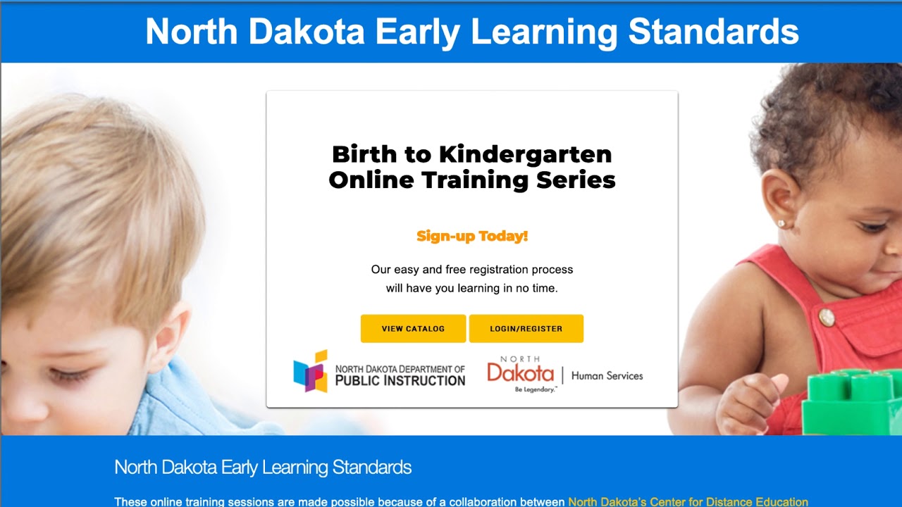 North Dakota Center for Distance Education Promo YouTube