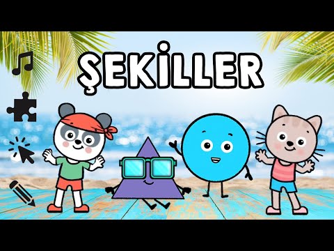 Şekiller Şarkısı, Şekilleri Öğrenelim ve Etkinlikler Yapalım