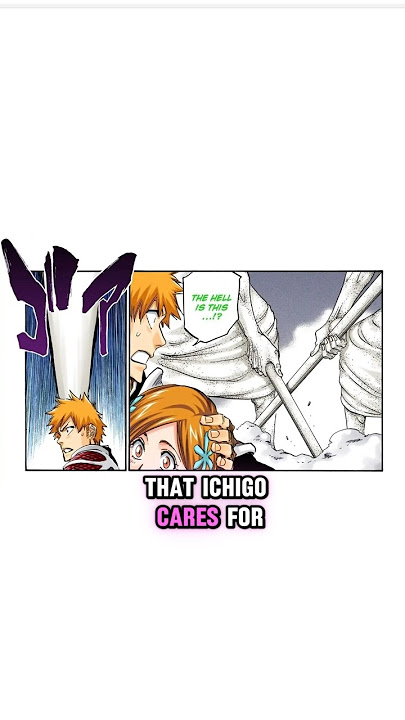 BLEACH | Ichigo cares for Orihime more than any other. #spoilers #bleachanime #orihime #rukia