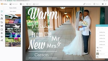 D.I.Y. Thank You Cards/Holiday Cards using PicMonkey