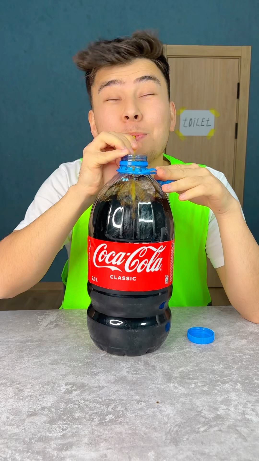Don't drink carbonated drinks
