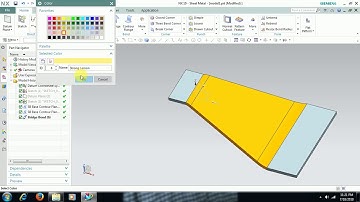 BRIDGE BEND COMMAND IN UG NX SHEET METAL