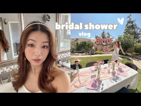 my bridal shower 🎀🌷🫧💭₊˚ෆ