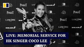 WATCH LIVE: Memorial service for HK singer Coco Lee