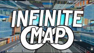 I PLAYED THE INFINITE MAP IN ROBLOX PARKOUR!