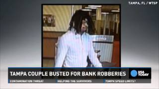 FBI arrests 'Bonnie and Clyde' bank robbers