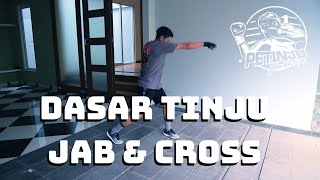 Cara Memukul Tinju Yang Benar | Belajar Dasar Tinju, Basic Boxing | Pukulan Jab & Straight or Cross