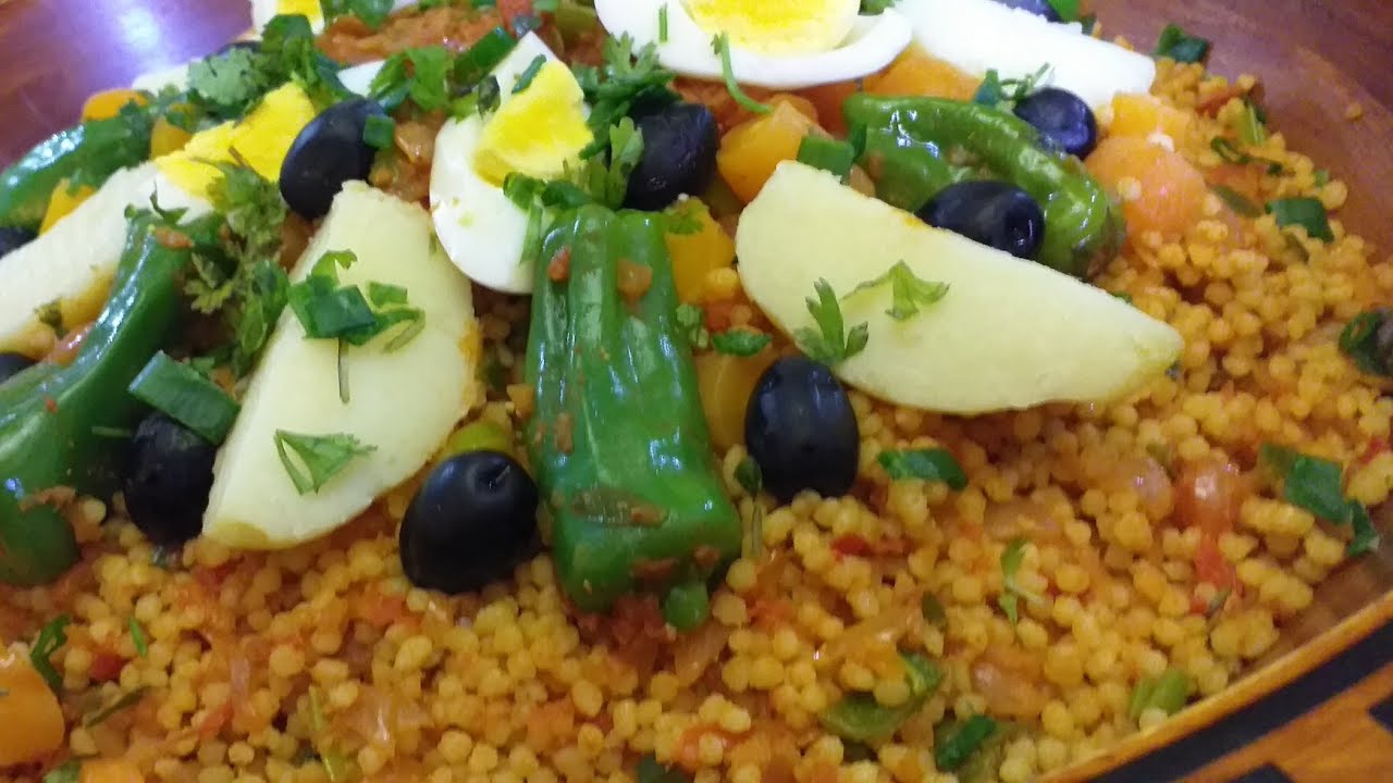 طبق حبات تقرت...حارين و حامضين